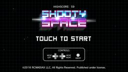 Shooty Space Title Screen